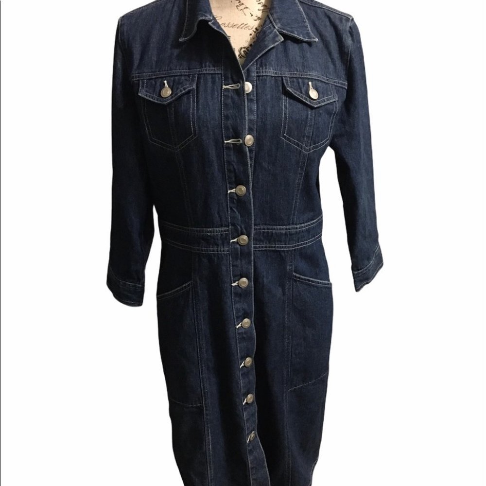Denim dress - Picture 2 of 5